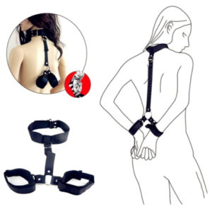 Playboy Gag-ball BDSM Bondage Cuffs for Couples