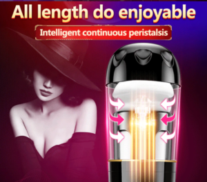 Electric Telescopic Masturbation Cups for Men