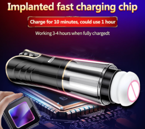 Electric Telescopic Masturbation Cups for Men