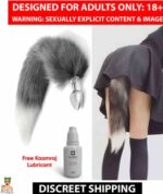 Cosplay Fur Fox tail Anal Butt Plug for Women