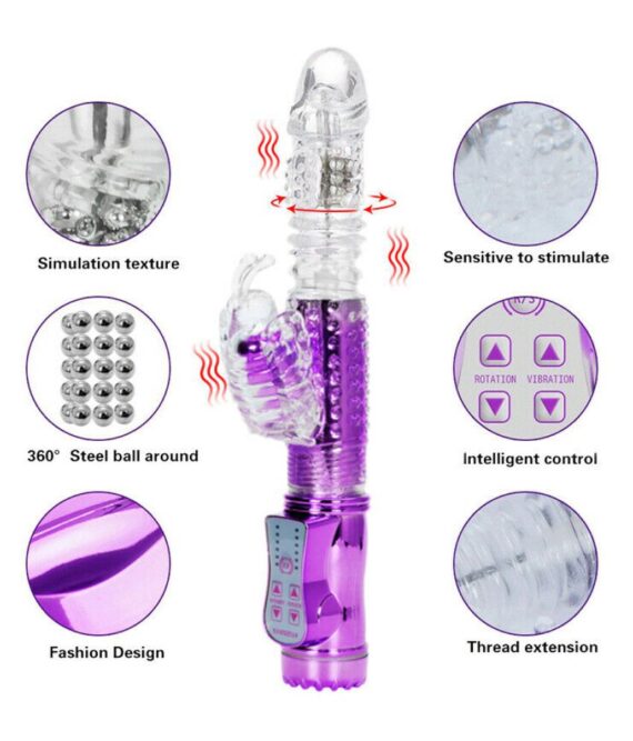 G-Spot Classic Rabbit Vibrator for Women