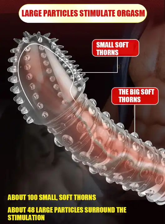 Candy Crystal Condoms 3-D for Men