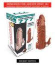 777 Extender with Vibrator Penis Sleeve for Men
