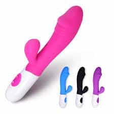 G-Spot Rubber Corny Vibrator for Women