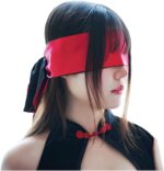 Blindfold (red + black)