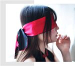 Blindfold (red + black)
