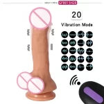 Wireless Vibrating Dildo