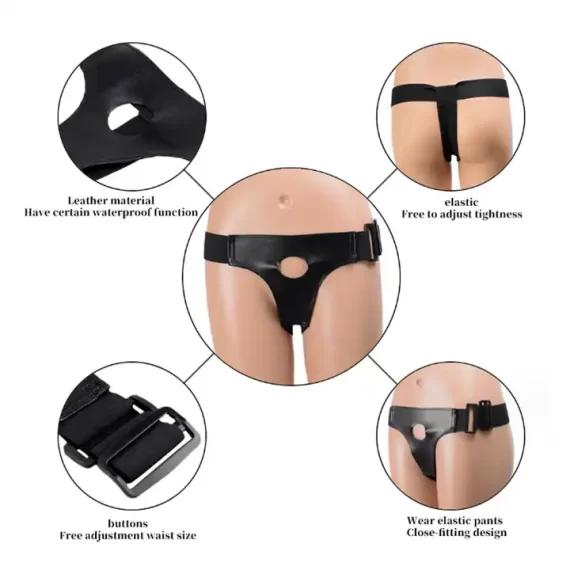 Straps on Dildo without Vibration